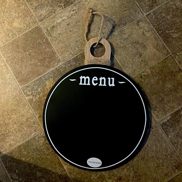 Chalkboard kitchen menu sign - Picture 1 of 1